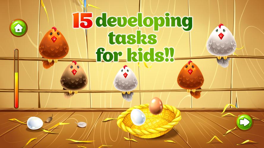 Ферма детские игры для малышей Скриншот 3