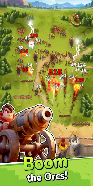 Boom Castle: Tower Defense TD Скриншот 2