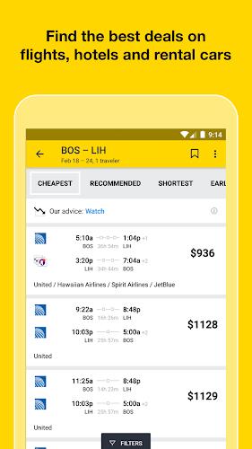 Cheapflights: Flights & Hotels應用截圖第0張