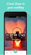 Wedding Countdown Widget Schermafbeelding 0