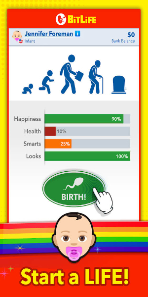 BitLife: Life Simulator MOD 스크린샷 0