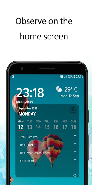 Schermata Reminder Calendar App for 2024 2