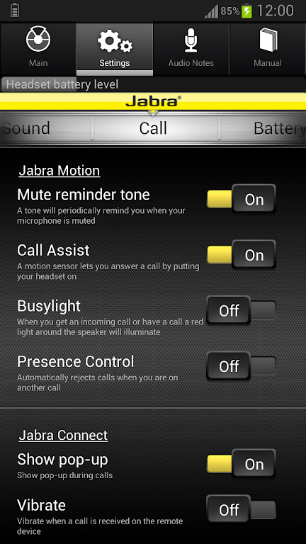 Jabra CONNECT Captura de tela 2