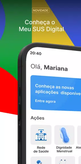 Meu SUS Digital Tangkapan skrin 0