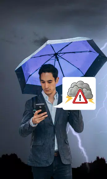 Thunderstorm- weather warnings স্ক্রিনশট 0