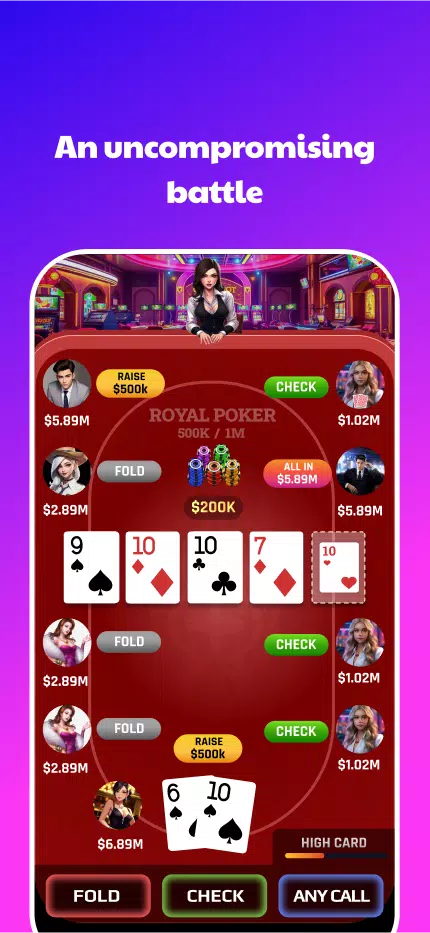 Royal Poker Capture d'écran 3