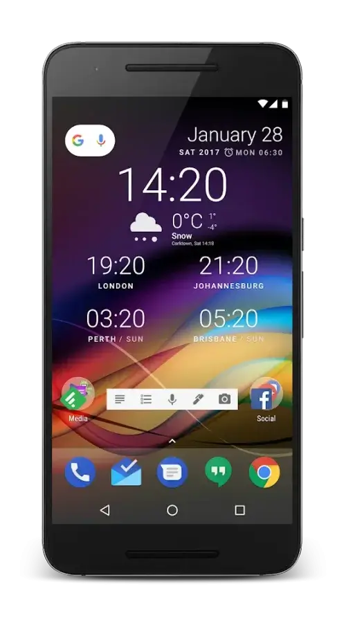 Chronus Information Widgets ဖန်သားပြင်ဓာတ်ပုံ 1