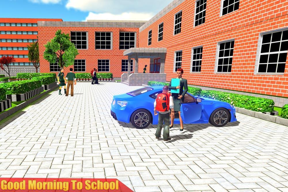 Virtual High School Teacher 3D Captura de pantalla 0