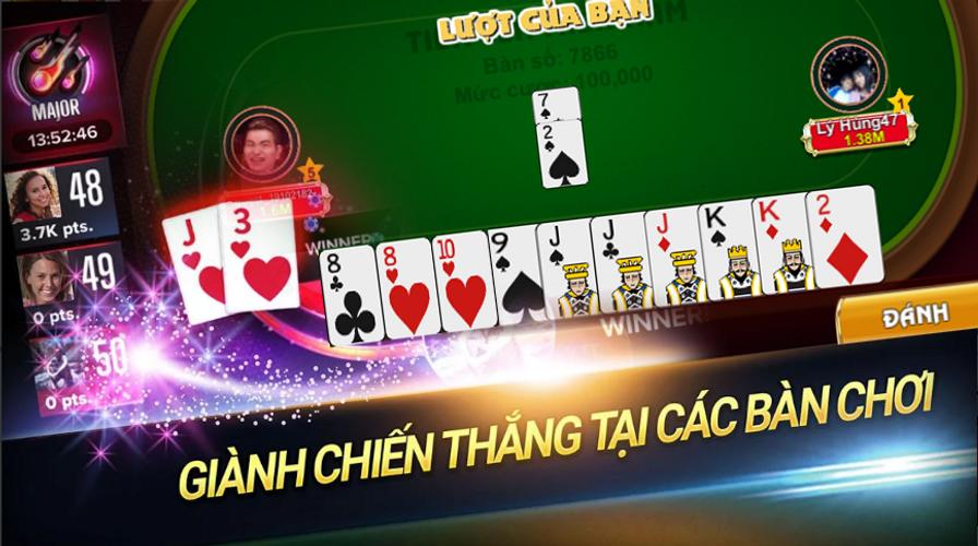 Vip777 Phỏm: Tá Lả Online Capture d'écran 1