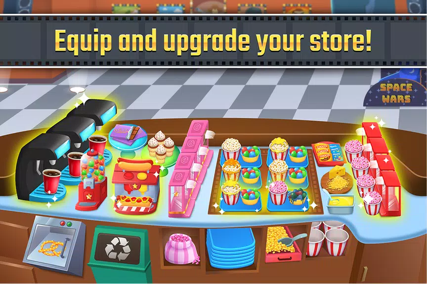 My Cine Treats Shop: Food Game Screenshot 3