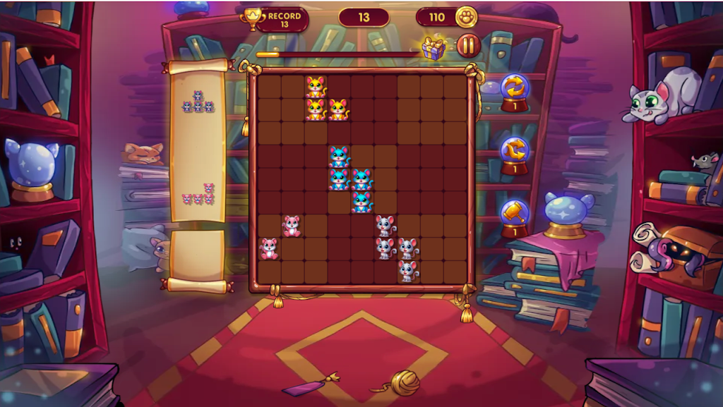 Mouse land block 9x9: Puzzle应用截图第3张