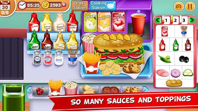 My sandwich Shop Games Ảnh chụp màn hình 1