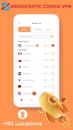 DR Congo VPN - Private Proxy Screenshot 2