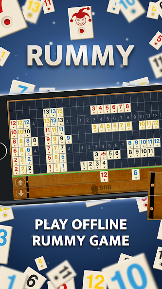 Rummy - Offline Board Game Mod स्क्रीनशॉट 0