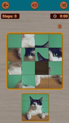 15 Puzzle -Sliding Puzzle Game Captura de tela 1