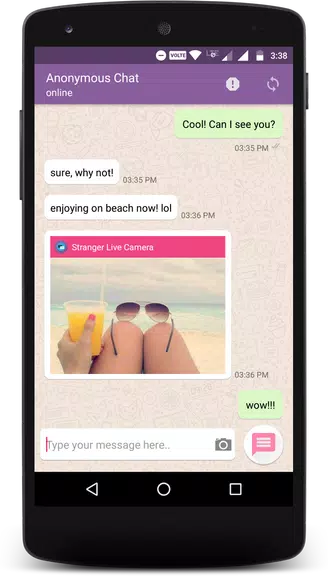 Anonymous Chat & Date for Stranger Ekran Görüntüsü 2
