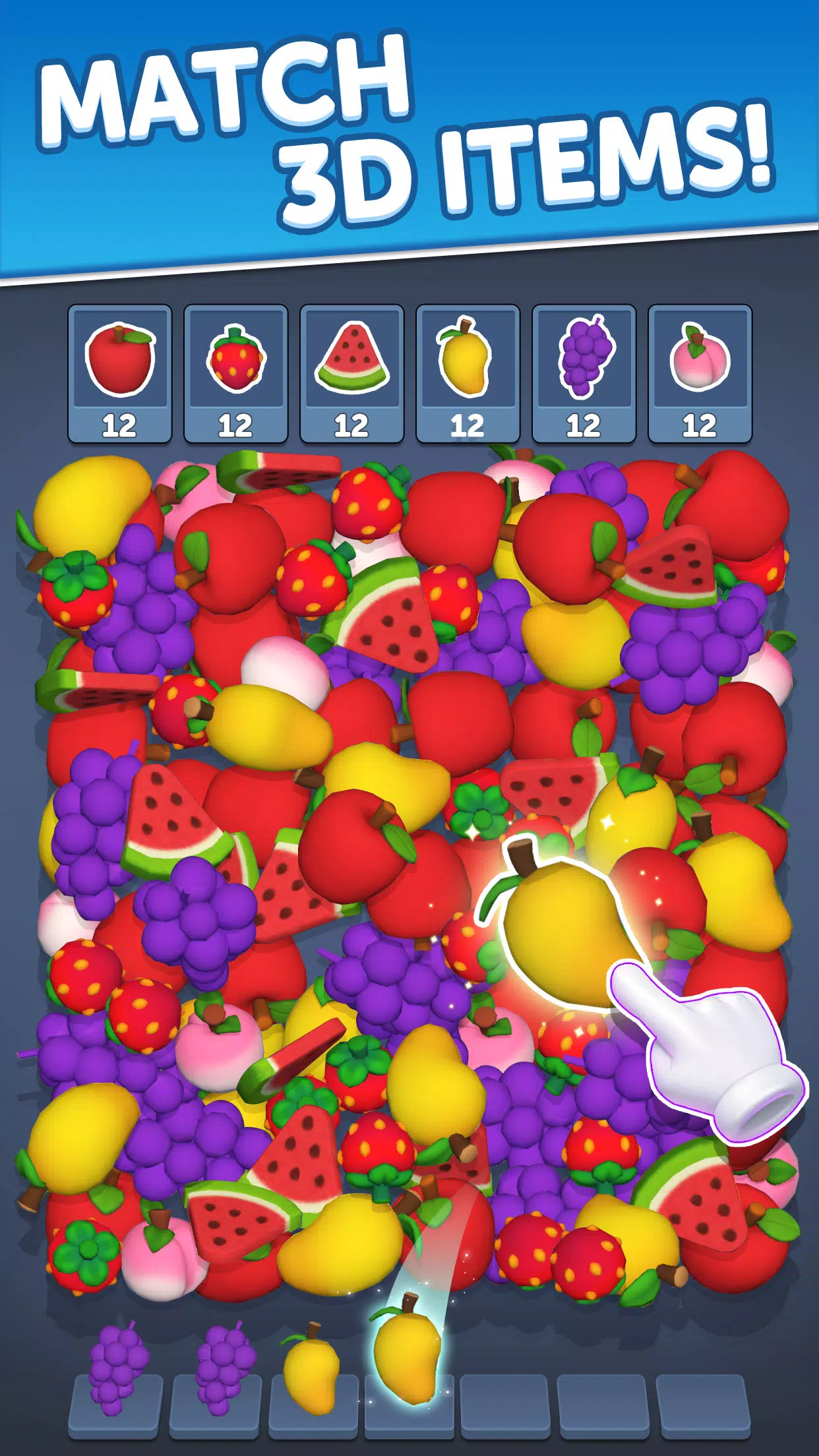 Triple Match: 3D Wonderland 스크린샷 1