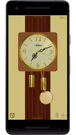 Modern Pendulum Wall Clock Schermafbeelding 0