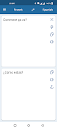 French Spanish Translator Capture d'écran 1