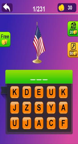 Flag Quiz Capture d'écran 1