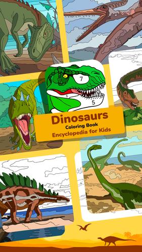 Dino Coloring Encyclopedia スクリーンショット 0