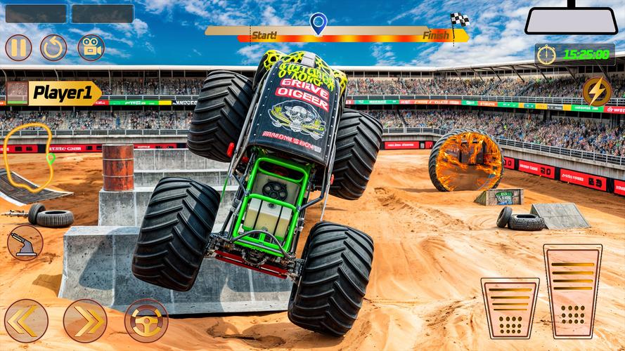 Monster Truck: Derby Games スクリーンショット 0