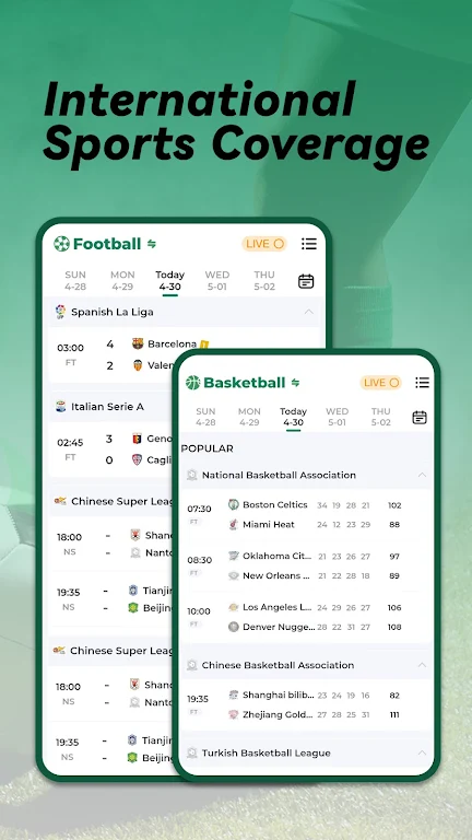 Xscorez - Euro Live Scores应用截图第0张