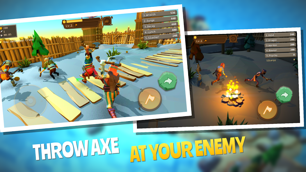 AXE.IO - Survival Battleground Mod Schermafbeelding 3