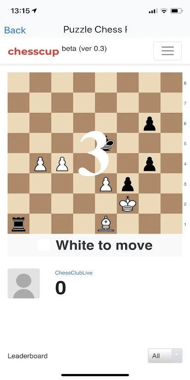 Puzzle Chess Rush स्क्रीनशॉट 0
