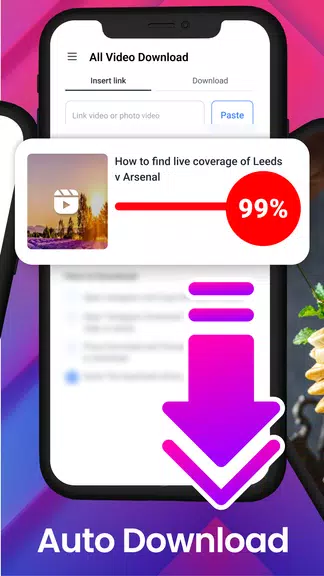 All Video Downloader App 2023 ဖန်သားပြင်ဓာတ်ပုံ 2