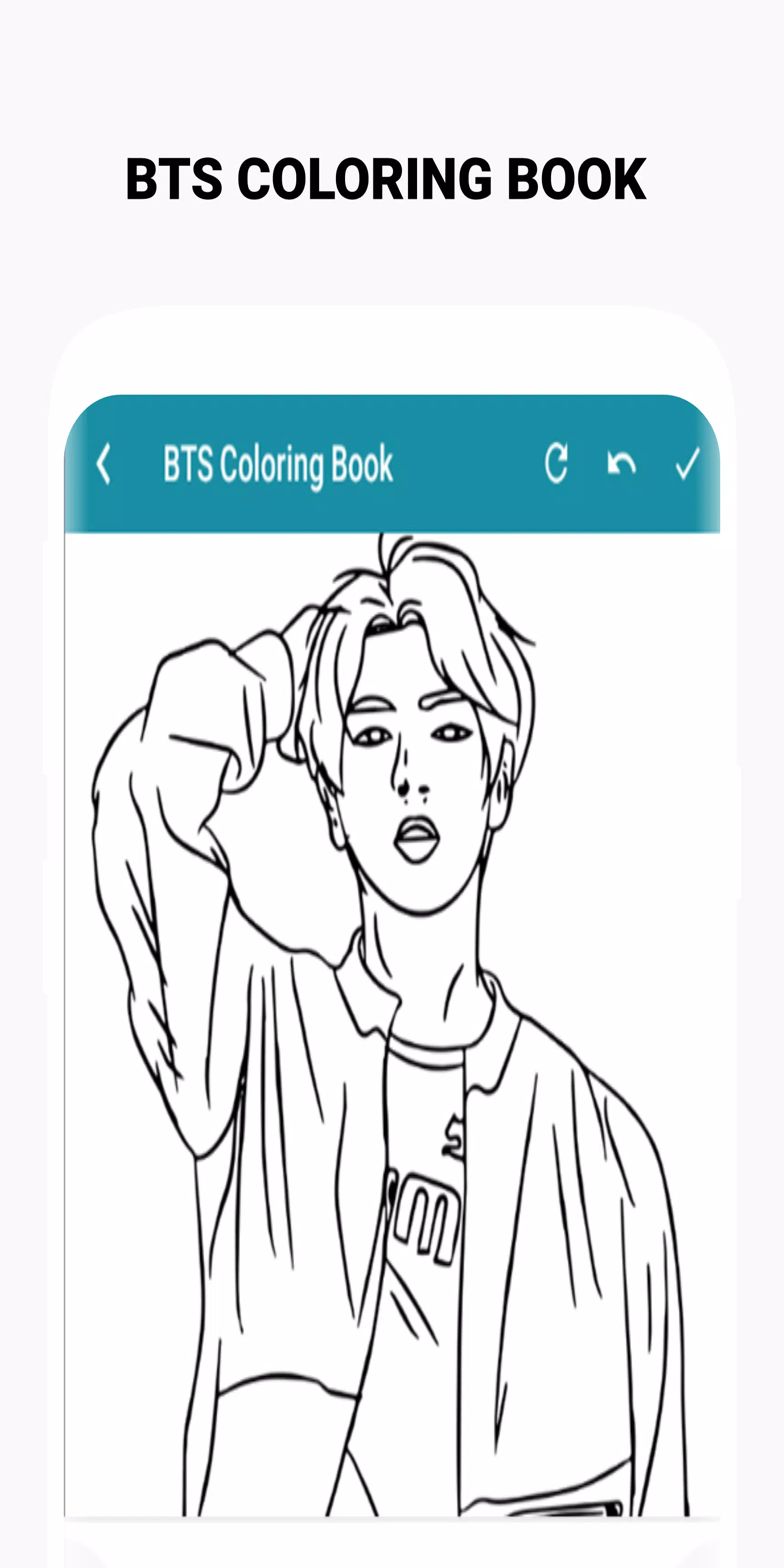 BTS Coloring Book Capture d'écran 2