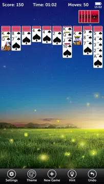 Spider Solitaire Pro 스크린샷 1