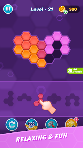 Hexa Puzzle Guru Schermafbeelding 1