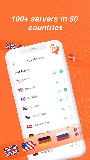 Fast VPNhub スクリーンショット 3