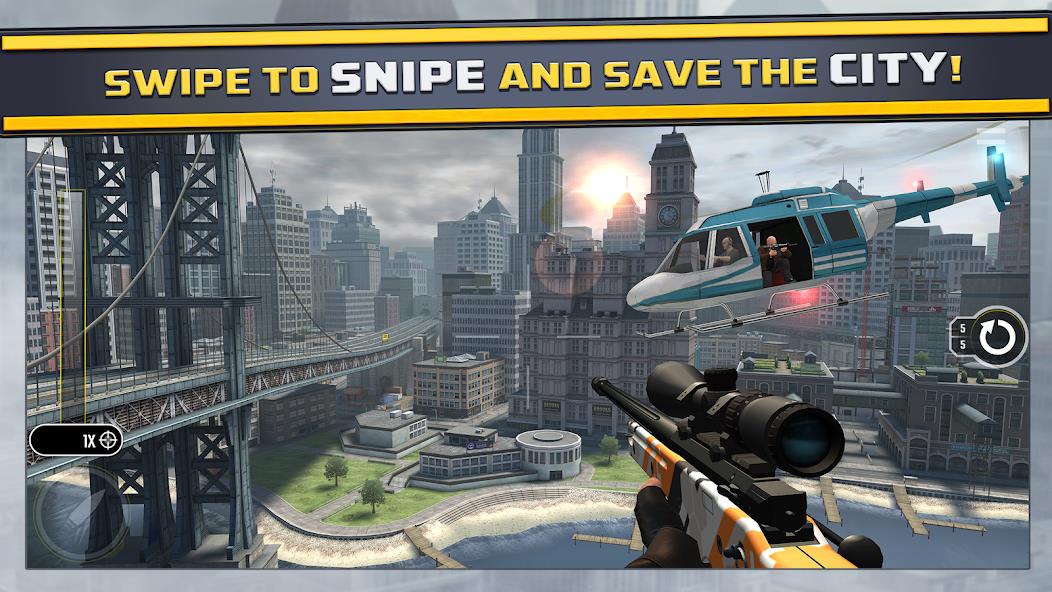 Pure Sniper: Gun Shooter Games Mod Screenshot 0