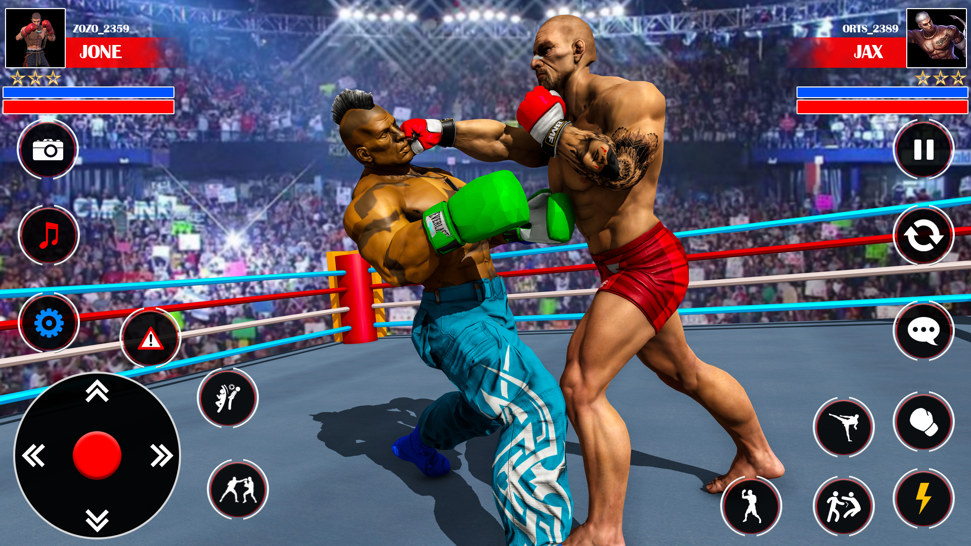 Real Punch Boxing Games 3d スクリーンショット 0