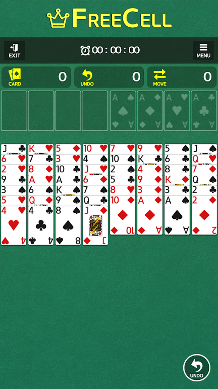 FreeCell - Classic Card Game应用截图第0张