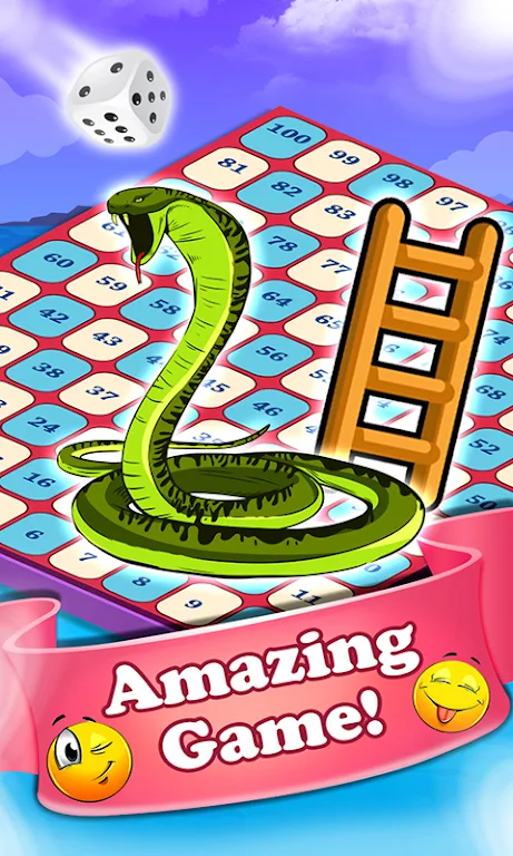 Snakes and Ladders Dice Game スクリーンショット 3