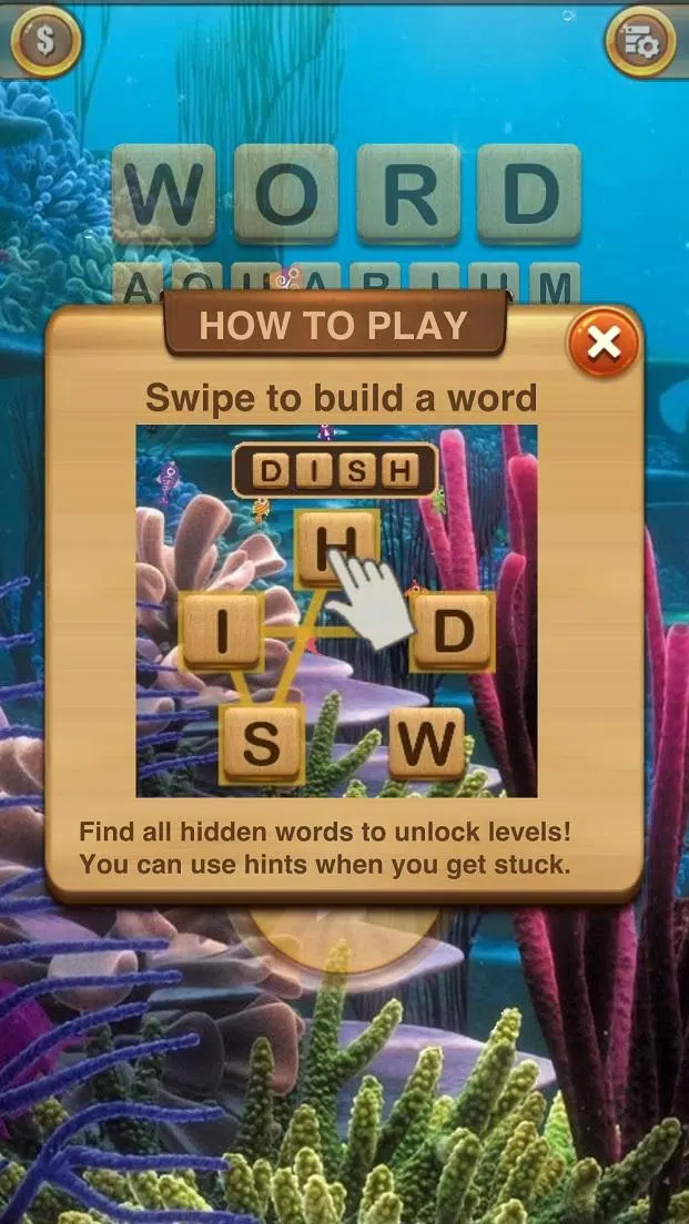 Word Aquarium Schermafbeelding 1