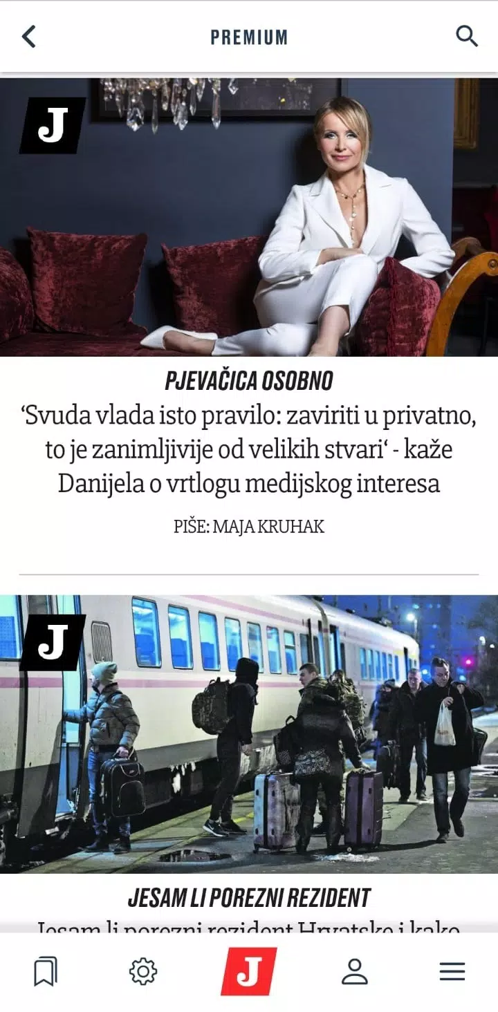 Schermata Jutarnji list 1