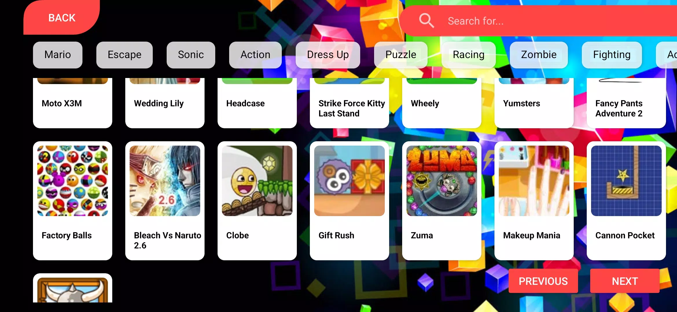 Flash Game Archive Скриншот 0