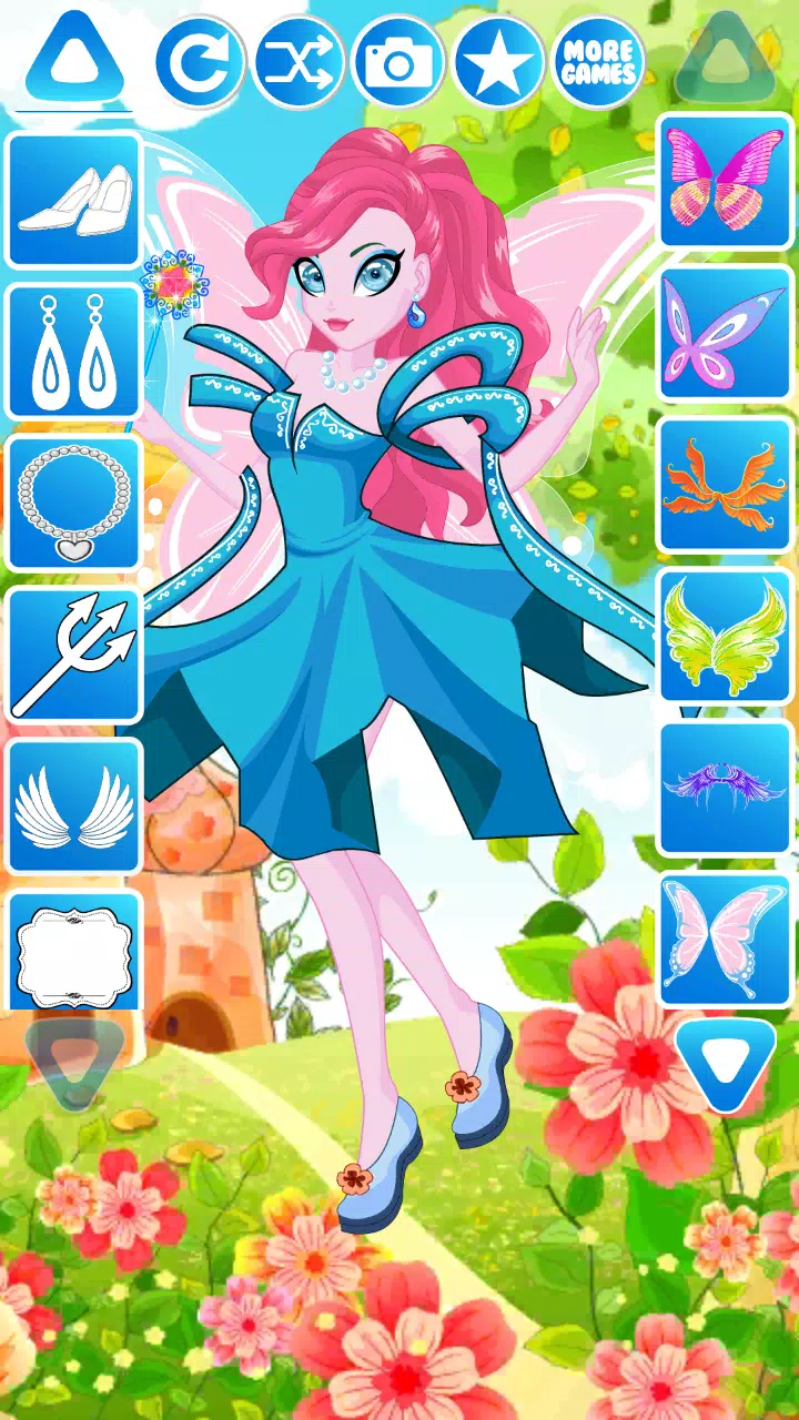 Pony Fairy Dress Up Game ဖန်သားပြင်ဓာတ်ပုံ 1