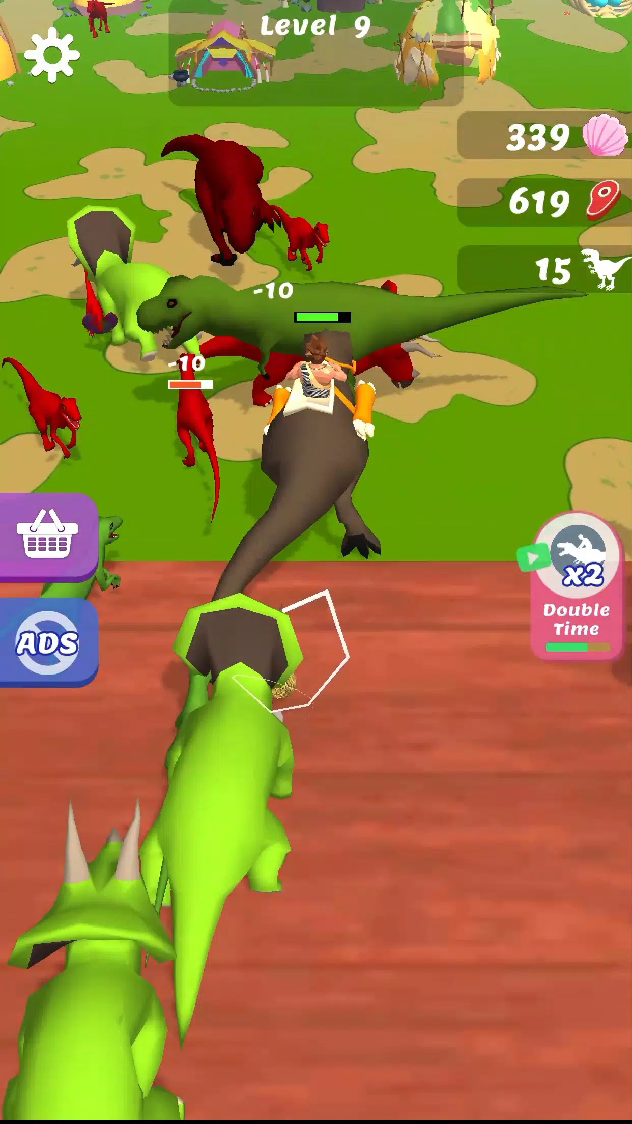 Dino Islands: Collect & Fight ภาพหน้าจอ 3