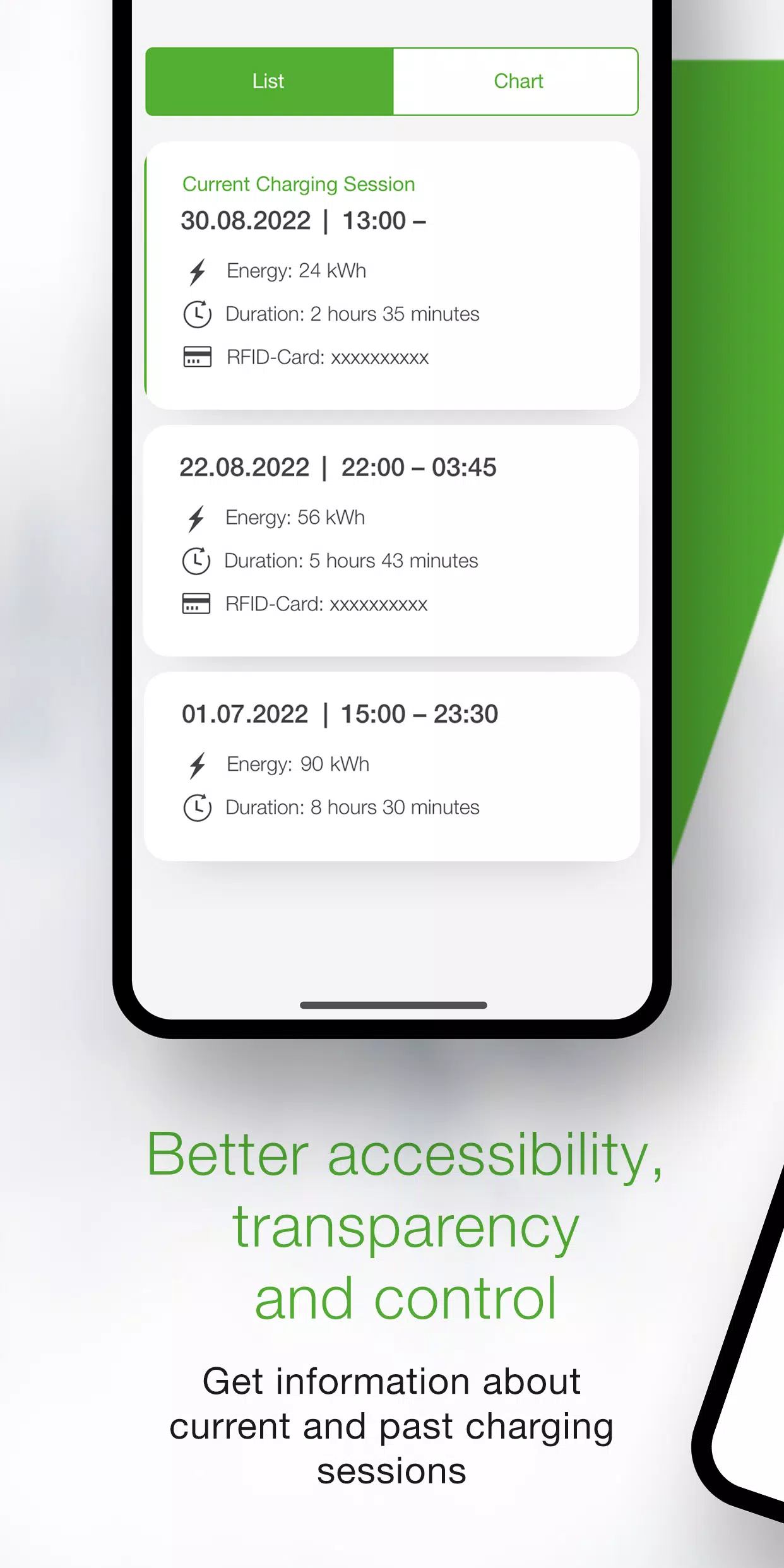 KEBA eMobility App Ảnh chụp màn hình 1