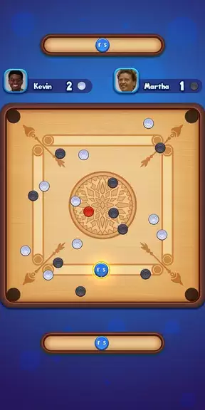 Carrom Strike - Disc Pool Game ภาพหน้าจอ 2