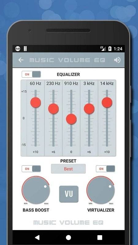 Music Volume EQ + Equalizer স্ক্রিনশট 1