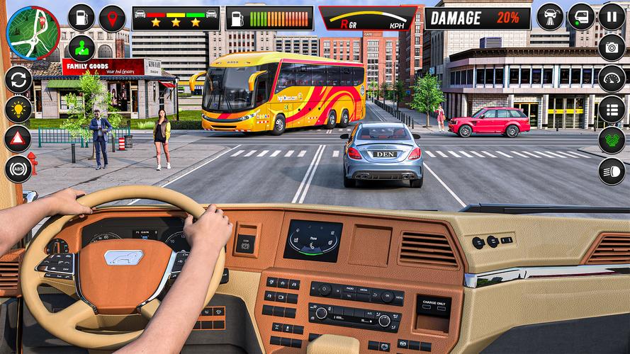 US Bus Simulator Driving Game Captura de pantalla 1