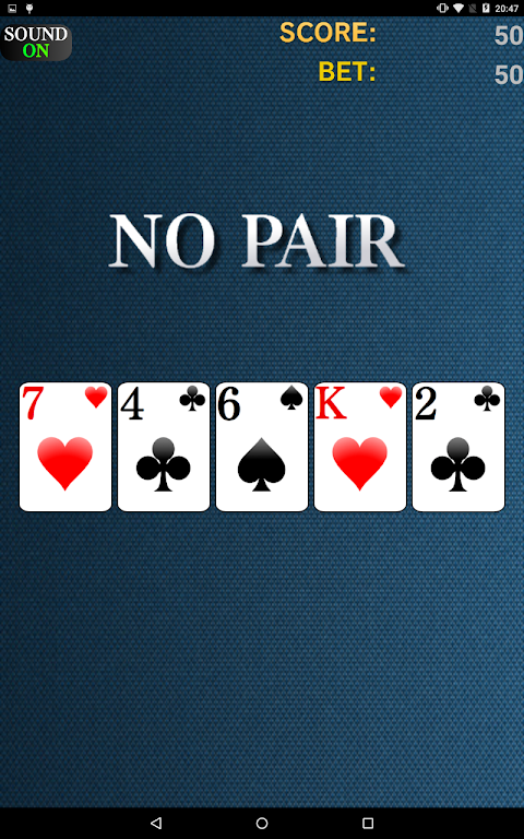 The Best Poker Card Game Captura de pantalla 1