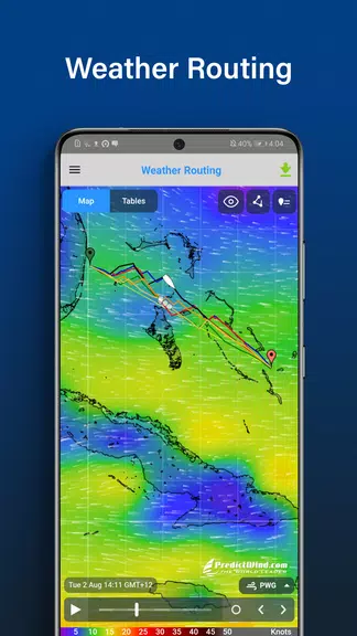 PredictWind Offshore Weather Captura de pantalla 3