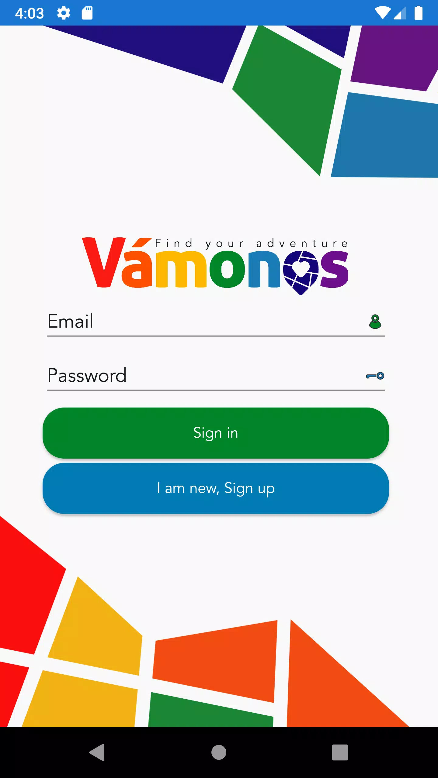 Vámonos Zrzut ekranu 0